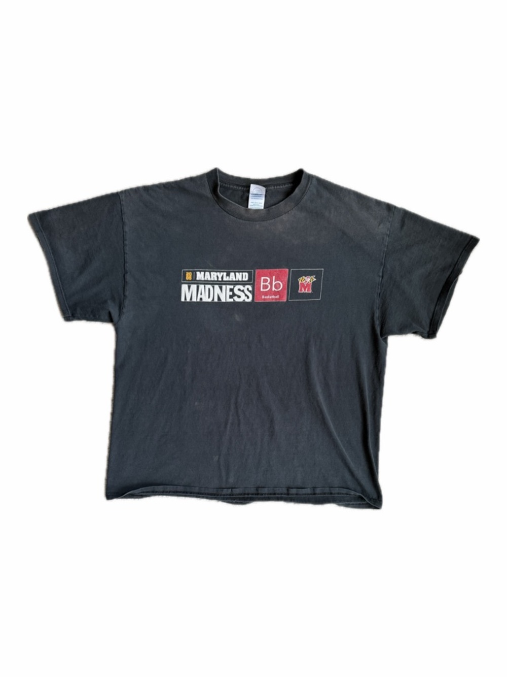 Vintage 2005 Maryland Madness Basketball Pepsi Logo Graphic Tee — Size XL